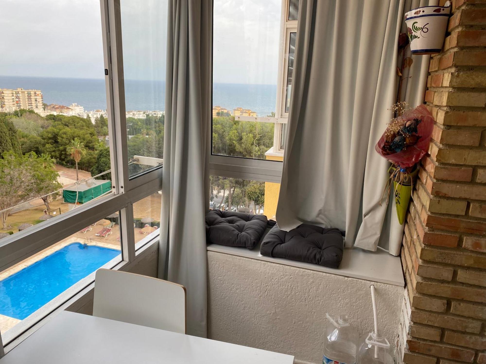 Hercules Estudio Con Vistas Al Mar Benalmadena Exterior photo